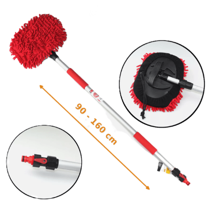 Prikaži podrobnosti za  Krpa teleskopska za pranje, 160 cm Fotografija izdelka Krpa teleskopska za pranje, 160 cm