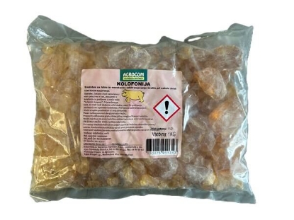 Prikaži podrobnosti za  Kolofonija kristal, 1 kg Fotografija izdelka Kolofonija kristal, 1 kg