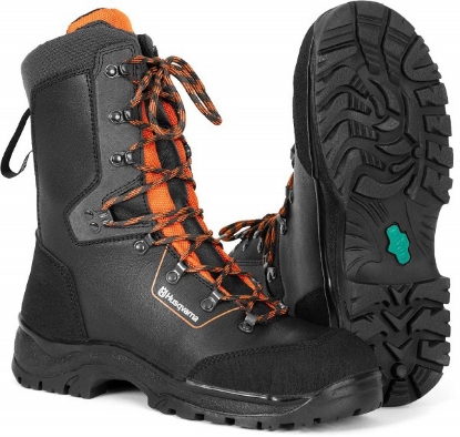 Prikaži podrobnosti za  Gozdarski škornji Husqvarna, vel. 45 Fotografija izdelka Gozdarski škornji Husqvarna, vel. 45