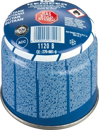 Fotografija izdelka Kartuša plinska KEMPER, 190 g