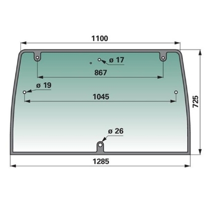 Prikaži podrobnosti za  Zadnje steklo Geotrack Fotografija izdelka Zadnje steklo Geotrack