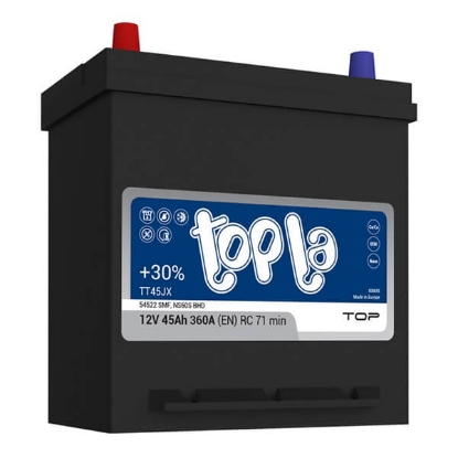 Fotografija izdelka Akumulator 45 Ah L+ Topla Top