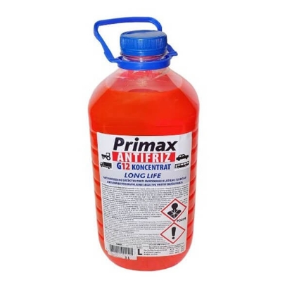 Prikaži podrobnosti za  Rdeč antifriz koncentrat G12 PRIMAX, 3 L  Fotografija izdelka Rdeč antifriz koncentrat G12 PRIMAX, 3 L