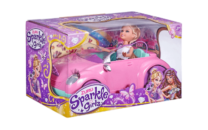 Prikaži podrobnosti za  Igrača Sparkle Girlz/ set Princesa + vozilo 27cm  Fotografija izdelka Igrača Sparkle Girlz/ set Princesa + vozilo 27cm