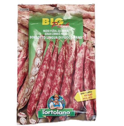 Fotografija izdelka Semena nizkega fižola BIG PACK Lortolano