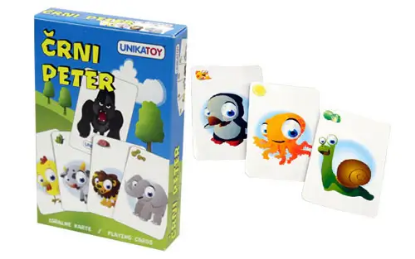 Prikaži podrobnosti za  Igrača Karte črni peter UNIKATOY Fotografija izdelka Igrača Karte črni peter UNIKATOY