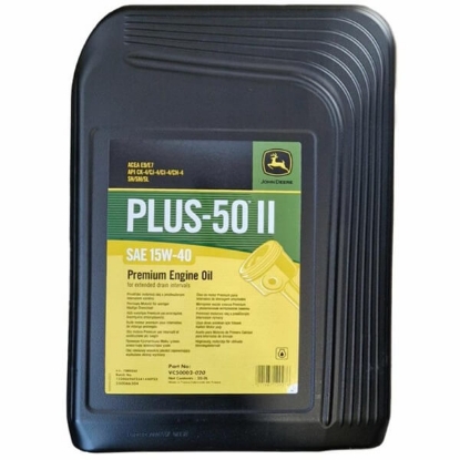 Prikaži podrobnosti za  Olje John Deere Plus-50 II 15W-40 20 l Fotografija izdelka Olje John Deere Plus-50 II 15W-40 20 l