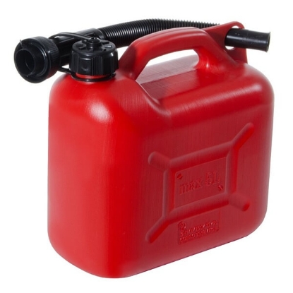 Prikaži podrobnosti za  Posoda za gorivo PVC rdeča, 5 L Fotografija izdelka Posoda za gorivo PVC rdeča, 5 L