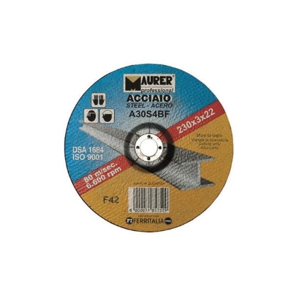 Fotografija izdelka Rezalna plošča MPLUS za železo 230 x 3x 22 mm