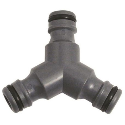 Fotografija izdelka Priključek za vrtno cev PVC 1/2" PAPILLON 3 KRAKI 