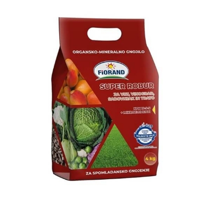 Fotografija izdelka Organsko-mineralno gnojilo SUPER ROBUR FIORAND, 4 kg 