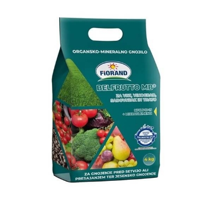 Fotografija izdelka Organsko-mineralno gnojilo BELFRUTTO MB FIORAND, 4 kg