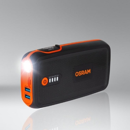Prikaži podrobnosti za  Zaganjalnik akumulatorja/power Osram zaganjalnik akumulatorja, OSRAM BATTERYstart300, litijev zaganjalnik, power bank, 13000mAh, zaganjalnik za vozila, zagon motorja, 12V, bencinska vozila, napajanje naprav