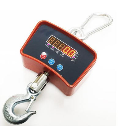 digitalna tehtnica, viseča tehtnica, 500 kg, natančnost 200 g, kovinska tehtnica, LED prikazovalnik, TARA funkcija, tehtanje brez embalaže, akumulator 6V, kmetijska mehanizacija, robustna tehtnica, tehtnica za težke obremenitve, kmetijska oprema, kmetijska mehanizacija Miler