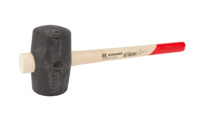 Gumijasto  , kladivo , 65 x 115 mm , guma , les , orodje , delavnica, lesen ročaj , dolg 115 mm , zaščita površin, mehki udarci, gradbena oprema, industrijsko orodje, natančnost, udobna uporaba, trda glava, delovna oprema, kmetijska oprema , mehanizacija miler