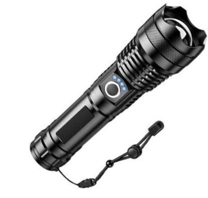 LED svetilka, svetilka z akumulatorjem, USB-C polnjenje, svetilka s SOS funkcijo, svetilka Technik P5 MT-P26, vodoodporna svetilka, visoka svetilnost 1000 lm, svetilka za zunanjo uporabo, kmetijska mehanizacija, mehanizacija Miler, kmetijska oprema