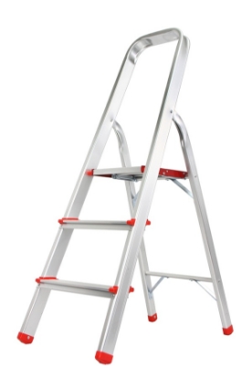 zložljiva lestev, aluminijasta lestev, 3 stopnice lestev, lestev za domača opravila, prenosna lestev, lestev z anti-skliženjem, lahka lestev, lestev za remont, lestev z UV zaščito, kompaktna lestev, varna lestev, lestev za delo v notranjosti, lestev za transport