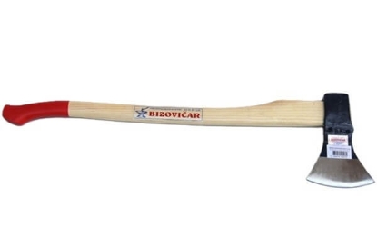 Fotografija izdelka Sekira gozdarska široka 1,5 kg, z ročajem 80 cm 