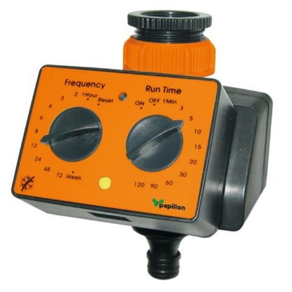 Mehanizacija Miler, kmetijska mehanizacija, kmetijska oprema, analogna ura krmilna, krmilna ura PAPILLON, avtomatsko zalivanje, ventil za zalivanje, solenoidni ventil, nastavitev trajanja zalivanja, nastavitev frekvence zalivanja, sistem za zalivanje, krmilna naprava za zalivanje, oprema za zalivanje