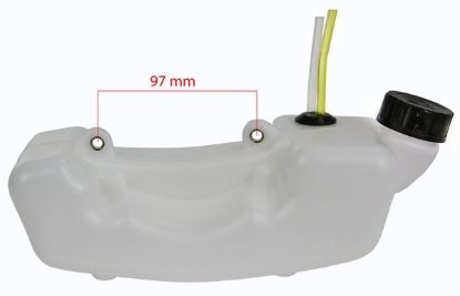 rezervoar za gorivo, motorna kosilnica, rezervoar za kosilnico, rezervni deli za kosilnice, kmetijska mehanizacija, mehanizacija Miler, kmetijska oprema, kosilnica na nitko