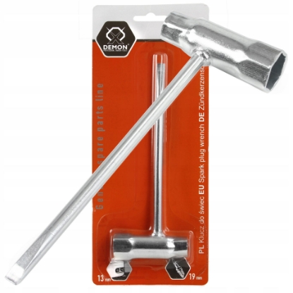 ključ za svečko 13-19 mm, ključ za svečko, ključ za motorno žago, ključ za kosilnico, orodje za motorne naprave, napetost verige, mehnaizacija Miler, kmetijska mehanizacija, kmetijska oprema