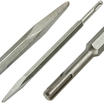 konica SDS, špic SDS+, gradbena orodja, električna orodja, prebijanje, odstranjevanje materiala, gradbena dela, orodja s prijemom SDS+, kmetijska mehanizacija, mehanizacija Miler, kmetijska oprema