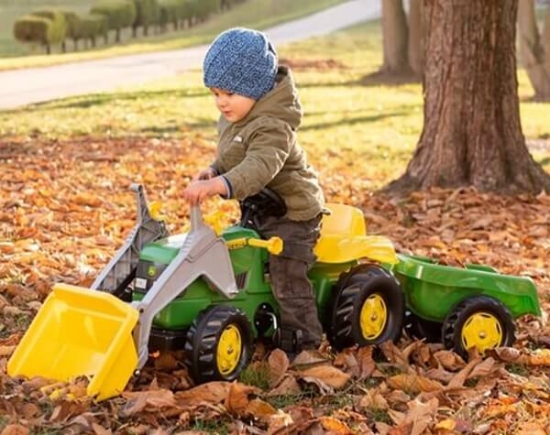 Fotografija izdelka Igrača traktor John Deere  RollyKid z nakladačem, ROLLY TOYS