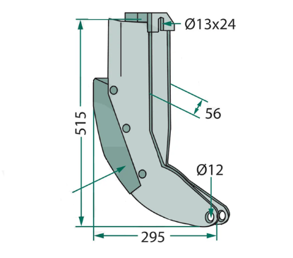 Fotografija izdelka Lemež Becker koruzna sejalnica