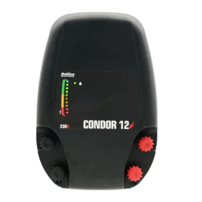 električni pastir, Condor pastir 230V, električni pastir 80 km, pastir za ograjo 12J, 230V električni pastir, pastir za zaščito kmetijskih površin, pastir z LED indikatorjem, dvostranski izhod za elektriko, pastir za ozemljitev, visokohitrostni električni pastir