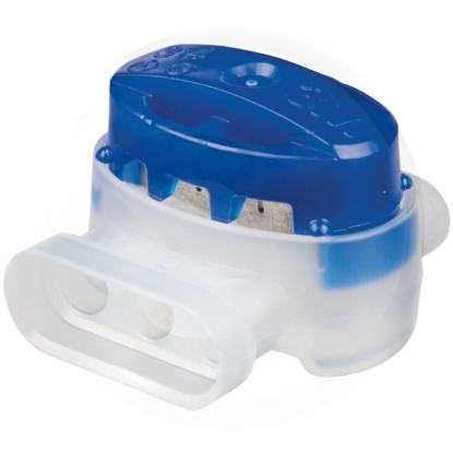 kmetijska mehanizacija, mehanizacija miler, kmetijska oprema, konektor za robotsko kosilnico, sponka za mejno žico, vlago odporna sponka, PVC konektor, konektor za zunanjo uporabo, robotska kosilnica žica, indukcijska žica konektor