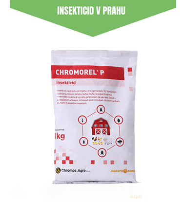 Prikaži podrobnosti za  CHROMOREL P insekticid v prahu 100 g Fotografija izdelka CHROMOREL P insekticid v prahu 100 g