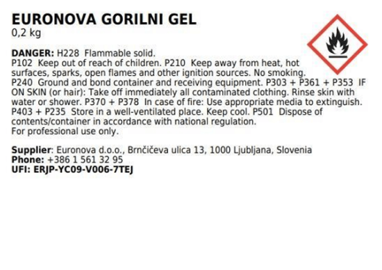 Fotografija izdelka Gorilni gel 200 g