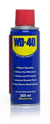 Prikaži podrobnosti za  Sprej WD-40, 200 ml Fotografija izdelka Sprej WD-40, 200 ml