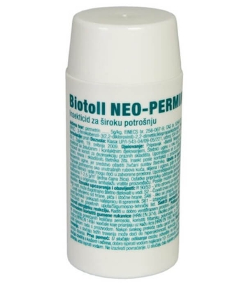 Prikaži podrobnosti za  Prah Neopitroid sredstvo za zatiranje insektov 100 g Fotografija izdelka Prah Neopitroid sredstvo za zatiranje insektov 100 g