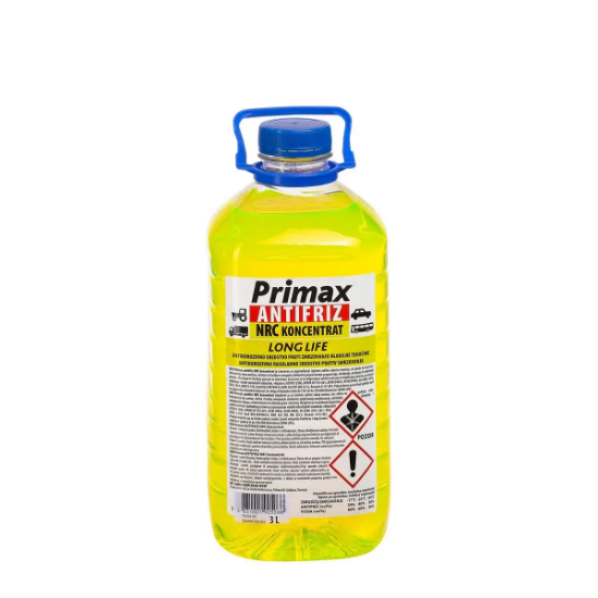 Fotografija izdelka Antifriz rumen NRC PRIMAX koncentrat, 3 L