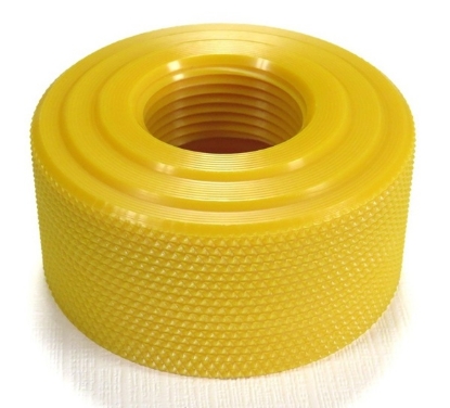Fotografija izdelka Priključek (rumen) 59-60mm 1" za cisterno IBC 