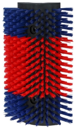 krtača za praskanje, krtača za govedo, KERBL krtača, XL krtača za hlev, praskalnik za živali, krtača za konje, stenska krtača, hlevska oprema, krtača za teleta, nega živali, samopostrežna krtača