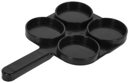 preizkusna plošča za mleko, plošča za mastitis test, testna plošča za vime, plošča za mlečne vzorce, kontrola mleka pri molži, mlečna plošča z vdolbinicami, analiza mleka govedo, plošča za mlekarje