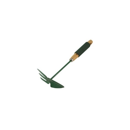 motika trizoba, motika srce, vrtnarska motika, motika z ročajem, kombinirana motika, zappa cuore, tridente, Papillon orodje, orodje za vrt, rahljanje zemlje, motika za plevel, leseni ročaj, barvana motika, ročno vrtnarsko orodje