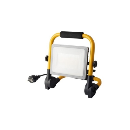 LED reflektor, zunanji reflektor, 30W LED luč, IP65 reflektor, vodoodporna luč, 4000K nevtralna bela, LED delovna luč, reflektor s kablom, Schuko vtikač, 2400 lumnov, osvetlitev dvorišča, delovna svetilka