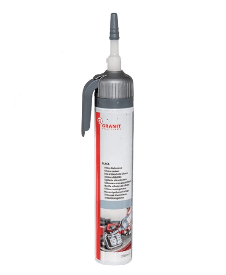 Fotografija izdelka Tesnilna masa silikon črni 260°C pod tlakom, 200 ml