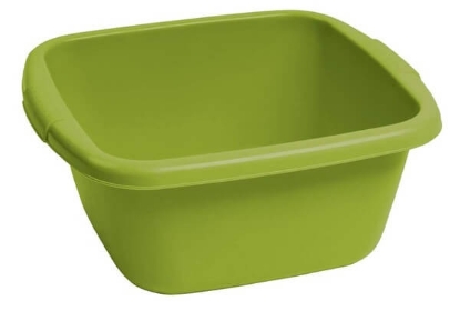 Prikaži podrobnosti za  Posoda kvadratna 14 L zelena  Fotografija izdelka Posoda kvadratna 14 L zelena