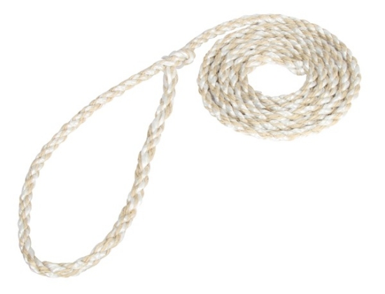 Vrv za transport živine izdelana iz mešanice sisala in jute, trojna konstrukcija, dolžine 320 cm in premera 12 mm. Trpežna in naravna vrv za različne kmetijske namene.