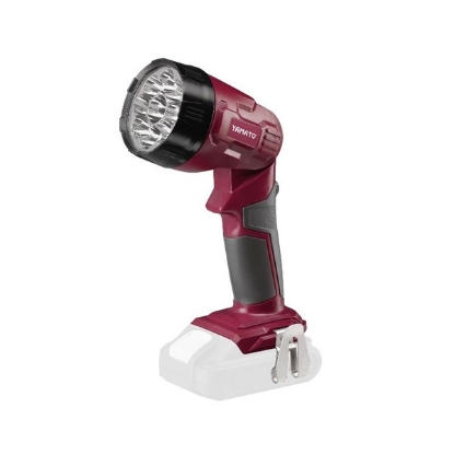 delovna svetilka, YAMATO, 20V, 3W, 260 lumen, LED svetilka, vrtljiva glava, akumulatorska svetilka, MYX
