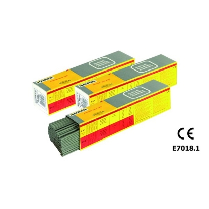 elektrode 2.5mm, elektrode za varjenje, maurer elektrode, E7018-1H4, varilne elektrode 7018, elektrode za konstrukcijsko jeklo, nizkovodikova elektroda, AWS A5.1, elektrode 300 mm, profesionalne varilne elektrode