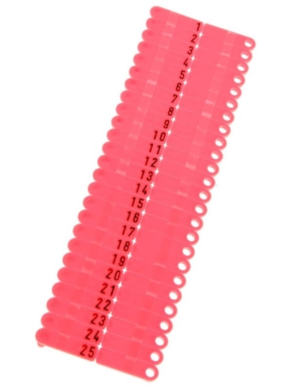 Fotografija izdelka Ušesna znamka za govedo zelena 001-050