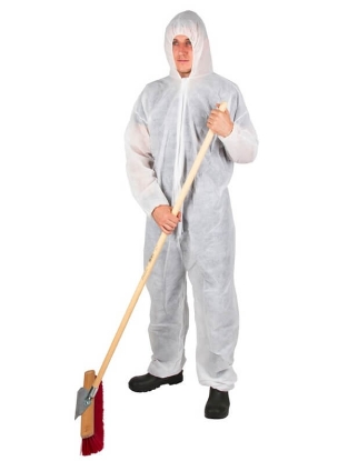 Prikaži podrobnosti za   KOMBINEZON s kapuco Basic  zašcitni - XL Fotografija izdelka  KOMBINEZON s kapuco Basic  zašcitni - XL