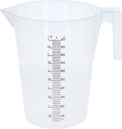 Prikaži podrobnosti za  Zložljiv merilni lonček iz umetne mase 5 L Fotografija izdelka Zložljiv merilni lonček iz umetne mase 5 L