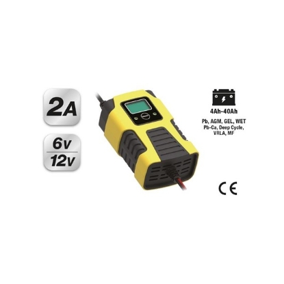 polnilec akumulatorjev, univerzalni polnilec YAMATO, polnilec 6V 12V, avtomatski polnilec baterij, vzdrževanje akumulatorjev, polnilec za GEL baterije, polnilec za AGM baterije, kmetijska oprema, kmetijska mehanizacija, pametni polnilec akumulatorjev