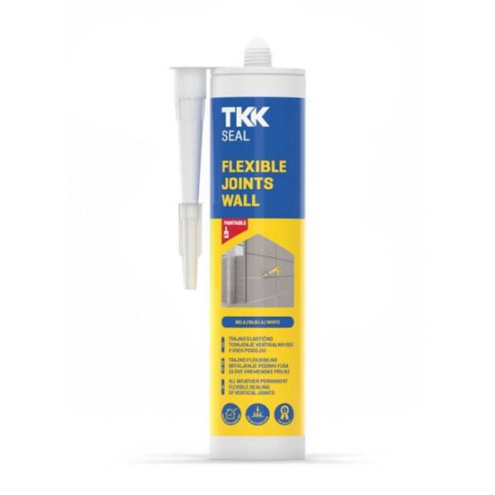 Fotografija izdelka Silikon TKK HYBRID visokoelastični beli 300 ml